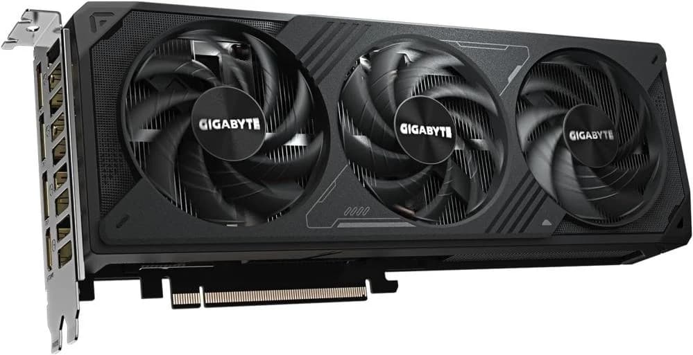 بطاقة رسومات جيفورس RTX 5070 ويندفورس معالج لزيادة السرعة 12 جيجابايت - 16 GB GDDR7، 256 بت، PCI-E 5.0، 2542 ميجاهرتز، 3 × منفذ عرض 2.1a، 1 × HDMI 2.1b، انفيديا DLSS 4، GV-N5070WF3OC-12GD من جيجابايت